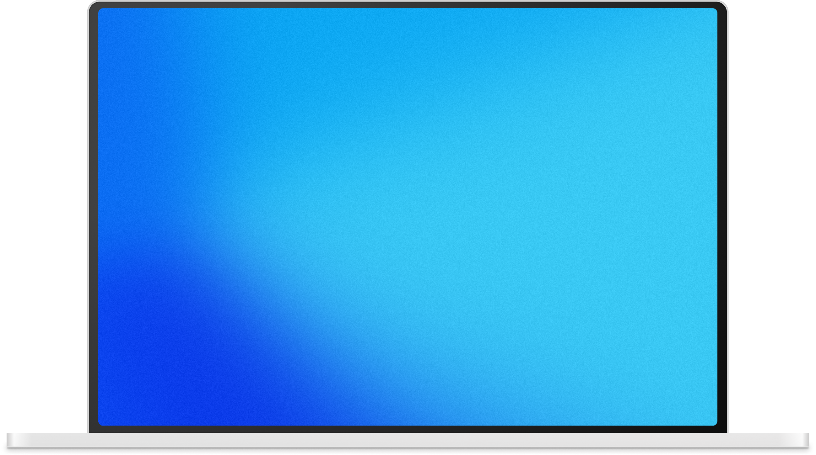 NotchClean on a Windows laptop